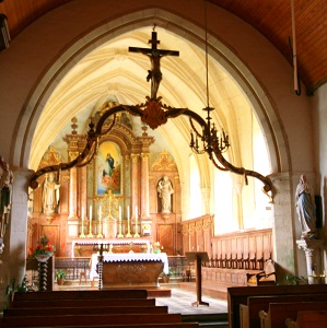 Au choeur de l'église