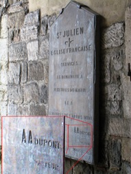 Image 28 plaque eglise st julien southampton